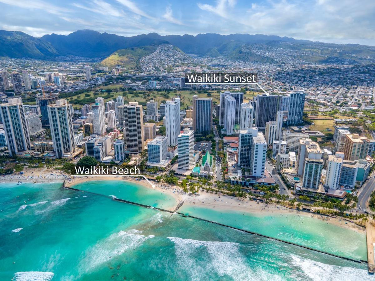 Cozy & Diamond Head View At Waikiki With Parking Apartment โฮโนลูลู ภายนอก รูปภาพ